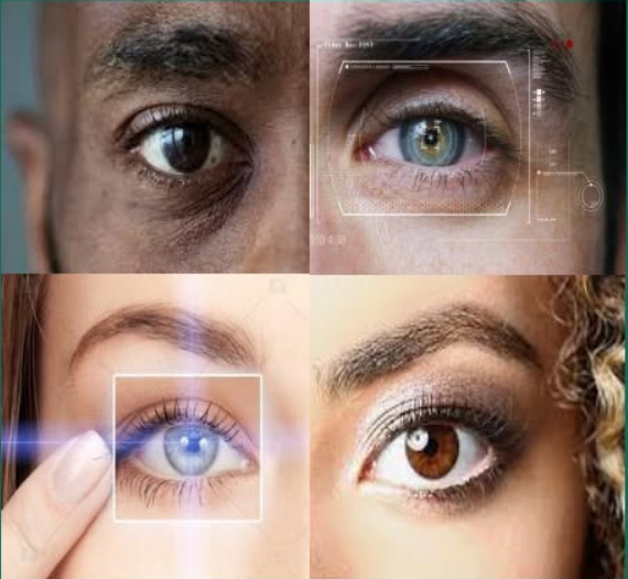 Composition visuelle de surveillance et d'analyse biométrique des regards